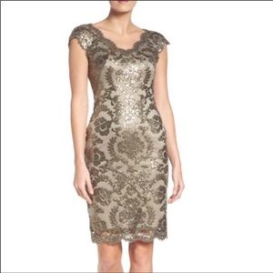 TADASHI SHOJI Sequin Sheath Dress